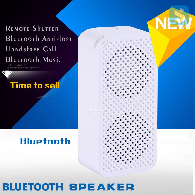 Mini Bluetooth Speaker with Microphone and Selfie Camera Function